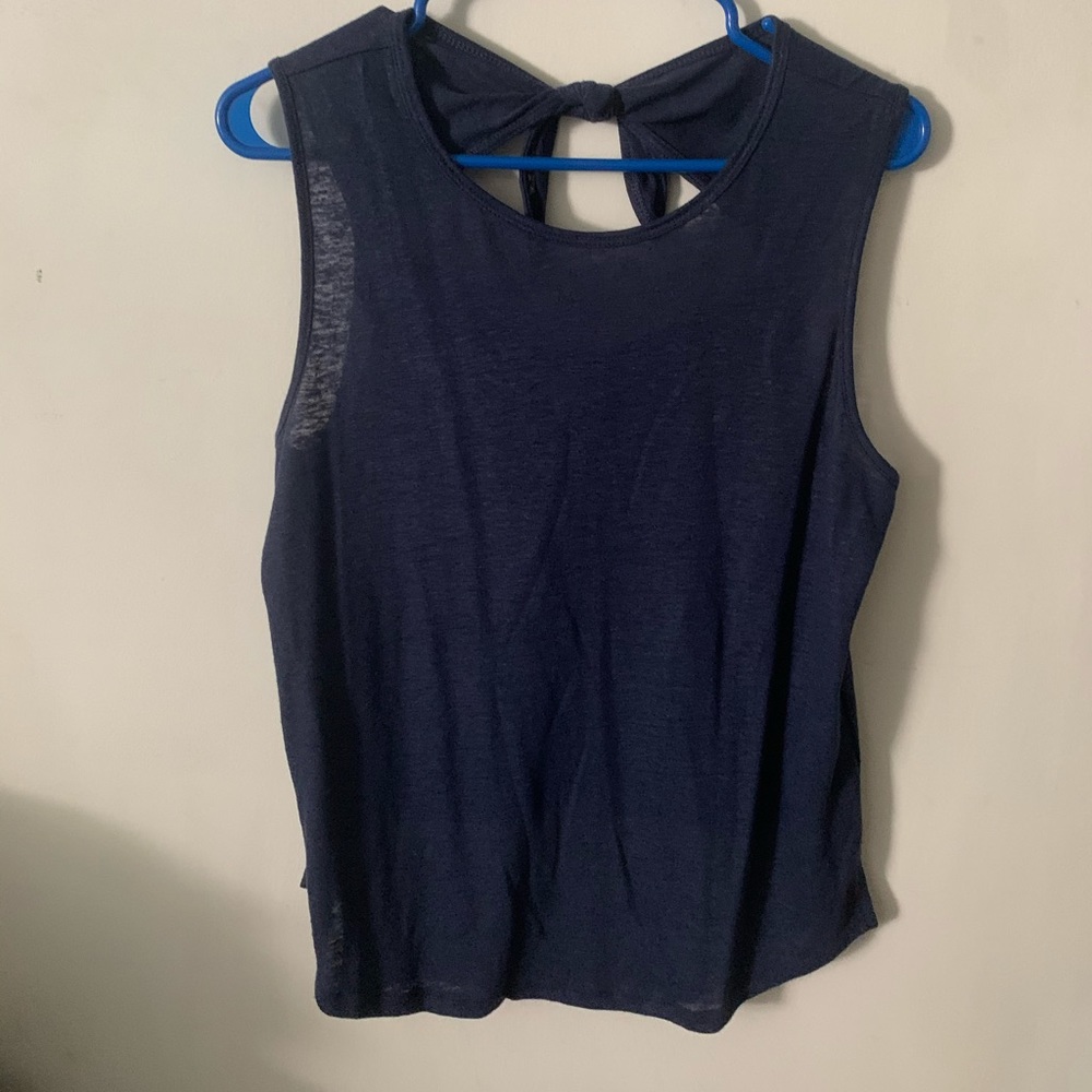 Navy blue old navy tank top